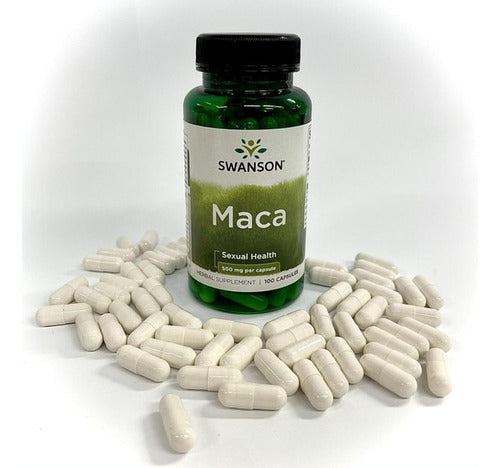 Swanson- Maca 500mg Salud Sexual  100capsulas