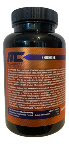 Muscle Care - Berberina 90 Tableta 500mg