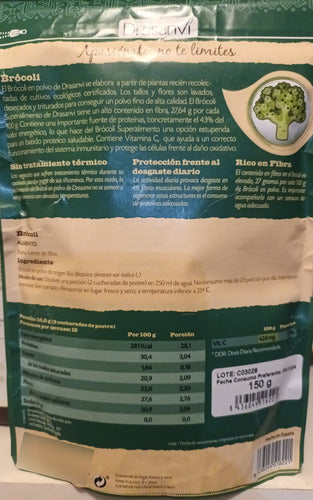 Drasanvi- Brocoli Bio Doypack 150 Gramos