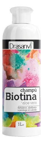  Drasanvi- Champú de Biotina + Aloe Vera + Vit B5 1litro