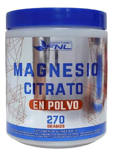 FNL - Citrato De Magnesio 270gr - En Polvo