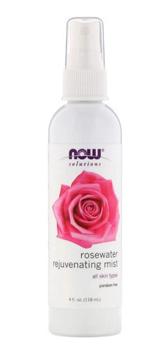 Now Foods - Spray Rejuvenecedor De Agua De Rosas 118 Ml