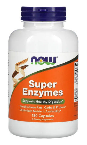 Now Foods - Super Enzimas Digestivas 180 Caps