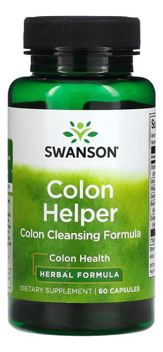 Swanson Colon Helper 60 Caps Sabor Sin Sabor