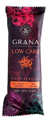 Grana- Barras De Cereal * 5 Unid Sin Azucar Ni Lactosa