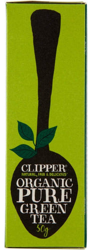 Clipper - Té Verde Orgánico 25 Bolsitas 50g