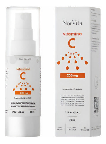 Norvita - Vitamina C Spray 250 Mg-30 Ml Sabor Sin Sabor