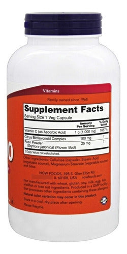 Vitamina C  1000 100cap + 100 Mg. De Bioflavonoides