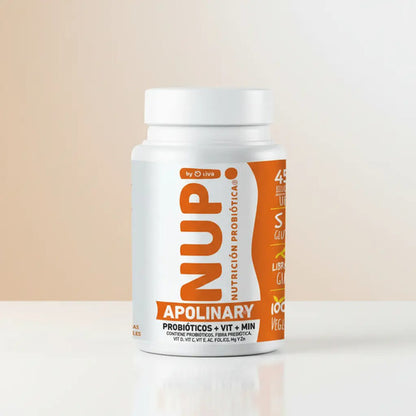 Nup- Apolinary Probióticos + Vitaminas + Minerales  30 Cápsulas