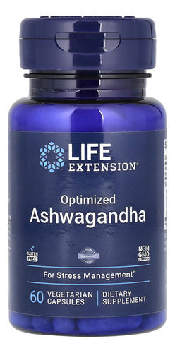 Life Extension Ashwagandha Optimizada Patentada 60 Cáps