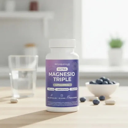Ortomolecular- Ultra Magnesio Triple Liposomal 60 Capsulas