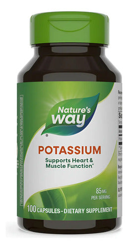 Natures Way - Potasio 85mg 100 Capsulas N/a