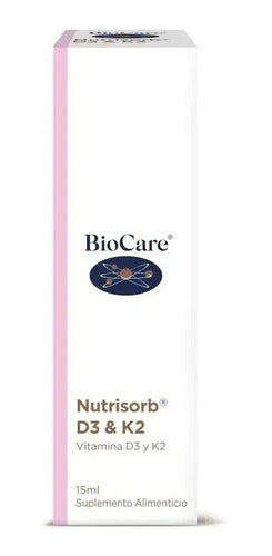 Biocare - Vitamina D3 + K2 15ml (sistema Inmune) N/a