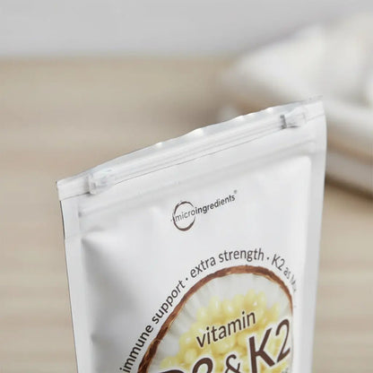 Micro Ingredients - Vitamina D3 & K2 300 Cápsulas N/a
