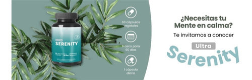 Ortomolecular- Ultra Serinity (serenidad)  60 Capsulas