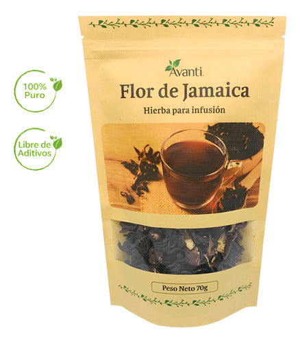 Avanti- Infusión Flor De Jamaica 70 Gramos