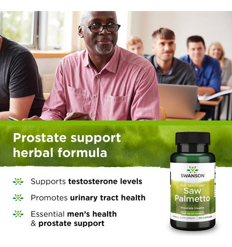 Swanson- Saw Palmetto / 540mg / 100 Capsulas