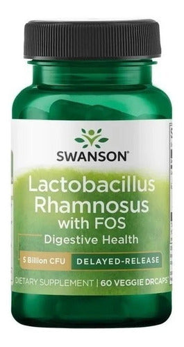Swanson- Lactobacillus Rhamnosus Con FOS 60 Capsulas