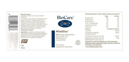 Biocare - Mindlinx Complex 16 Billones 60 Cápsulas