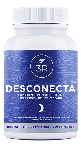 3R- Desconecta  60 Cápsulas (Relájate y mejora tu bienestar mental)