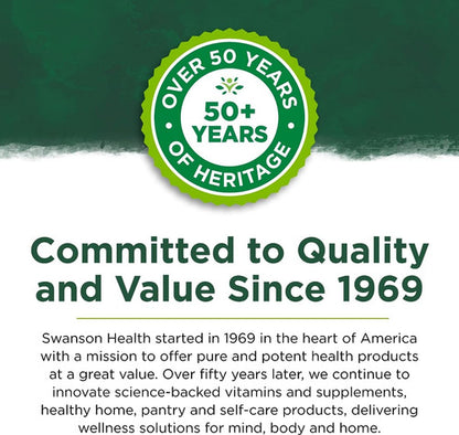Swanson- Bacopa Monnieri 50mg 90capsulas