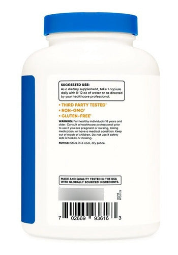 Nutricost - Betaine H C L + Pepsin - 790mg - 240 Capsules