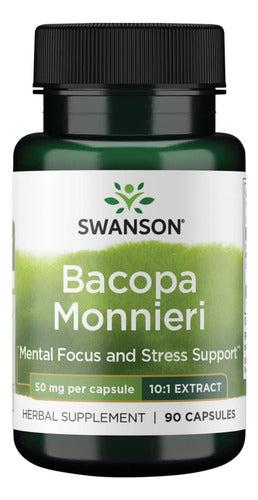 Swanson- Bacopa Monnieri 50mg 90capsulas