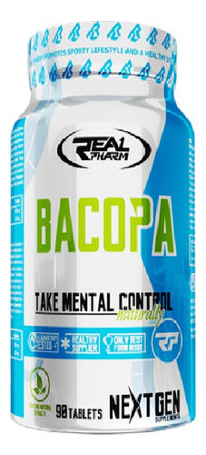 Realpharm- Bacopa 250mg (memoria, Atención, Estres)  90 Capsulas