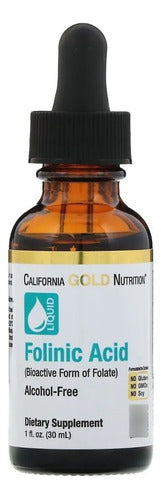 California Ácido Folínico Sublingual Líquido De Metilfolato Sin Sabor