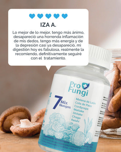 Pro Fungi Mix 7 Hongos Funcionales  Bio Swiss