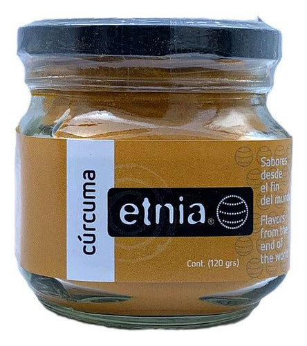Etnia- Curcuma  Orgánica  120gramos