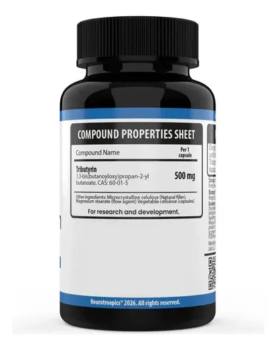 Neurotroopics- Tributirina 500 Mg 90 Cápsulas
