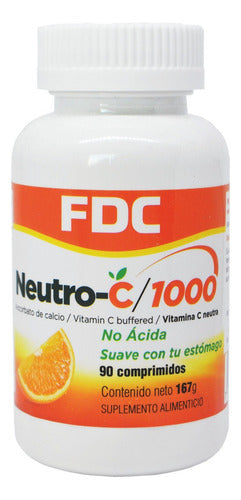 Fdc- Vitamina C Neutra 1000mg  90 Comprimidos 