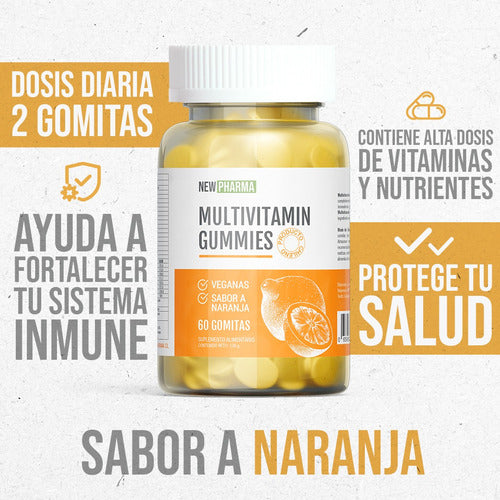 Newpharma - Multivitaminas Gummies 60 Gomitas