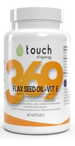 Touch Of Sinergy - Aceite De Lino 60 Cápsulas