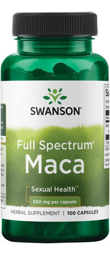 Swanson- Maca 500mg Salud Sexual  100capsulas