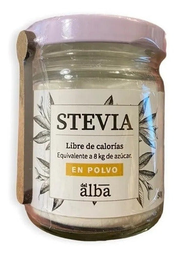 Apicola Del Alba- Stevia En Polvo 50 Gramos