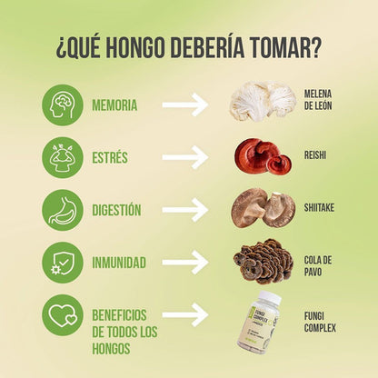 New Pharma Melena De Leon En Capsulas Veganas Adaptogeno Sabor Sin Sabor