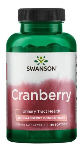 Swanson- Cranberry Concentrado  Salud Tracto Urinario 180 softgels