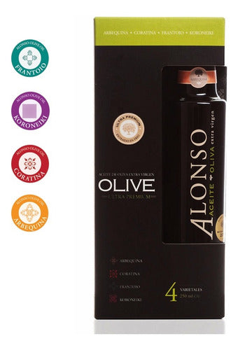 Alonso - Pack 4 Varietales 250 Ml Alonso Olive Oil