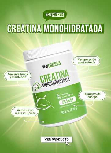 Newpharma - Creatina Monohidratada 300 Grs