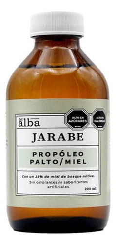 Del Alba - Jarabe Propóleo Palto Miel 200ml