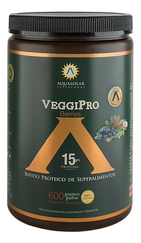 Aquasolar - Veggipro Berries 600g Polvo