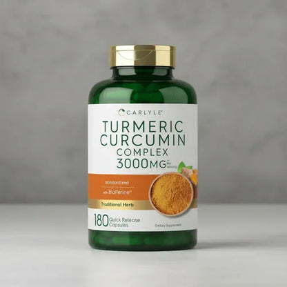 Carlyle - Suplemento Curcumina De Cúrcuma 3000mg 180 Cáps N/a