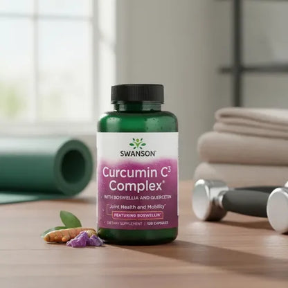 Swanson- Curcumina C3 Boswelia y Quercetina 120capsulas