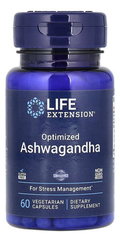 Ashwagandha Patentada Y Estandarizada Premium Cápsulas Veg Sin Sabor