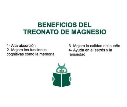 Extremo Sur- Magnesio L-Treonato 500 Miligramos 90 Cápsulas