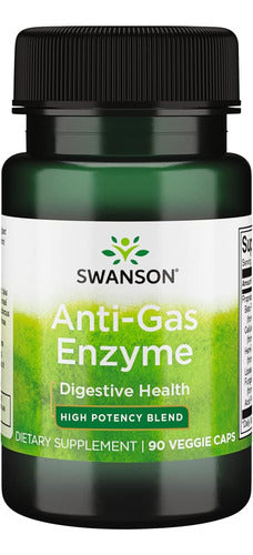 Swanson- Enzimas Anti-gas 90 Capsulas