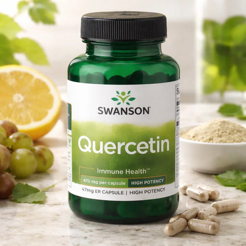 Swanson- Quercetina 475mg 60 Capsulas