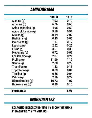 Paul More- Colageno Premium Calidad Europea  con itamina C, D3 y magnesio 1kgr
